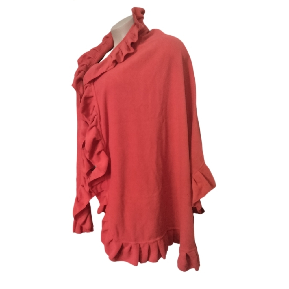Red shawl - Picture 5 of 7